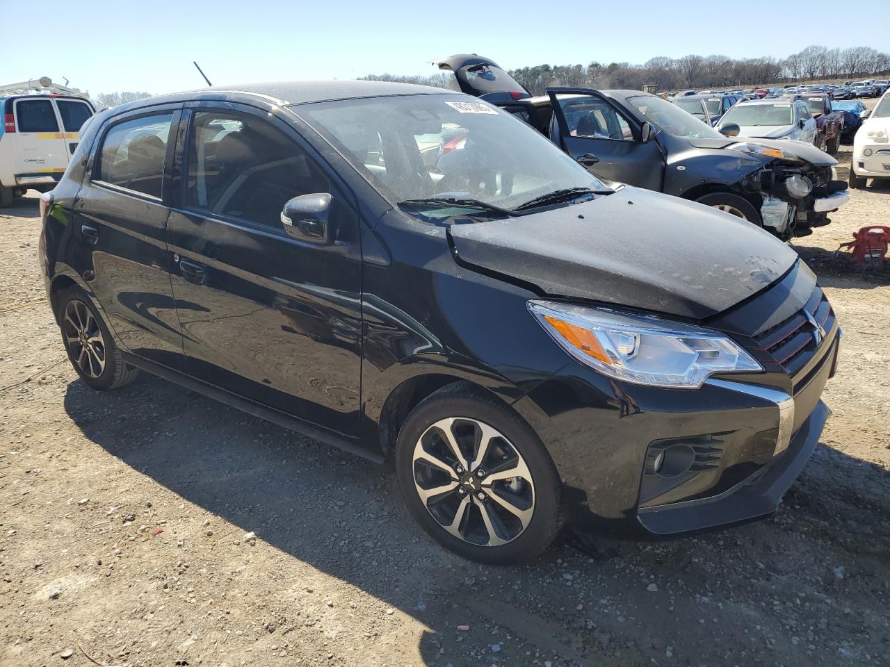 2024 Mitsubishi Mirage VIN ML32AWHJ9RH023722 Copart auction photo, side damage thumbnail 4