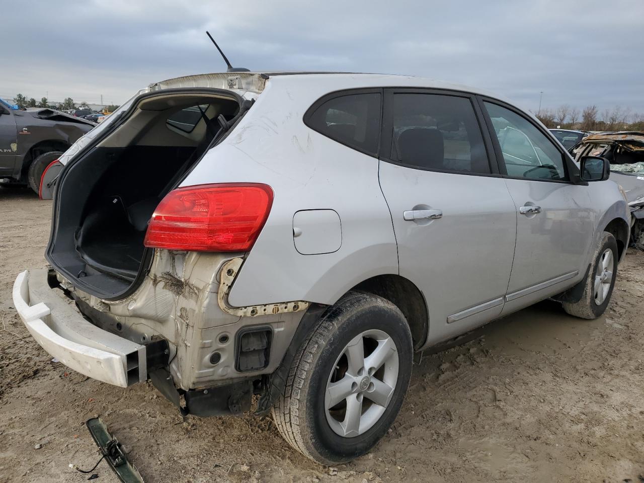 2012 Nissan Rogue VIN JN8AS5MVXCW713303 Copart auction photo, rear end / front end damage thumbnail 3