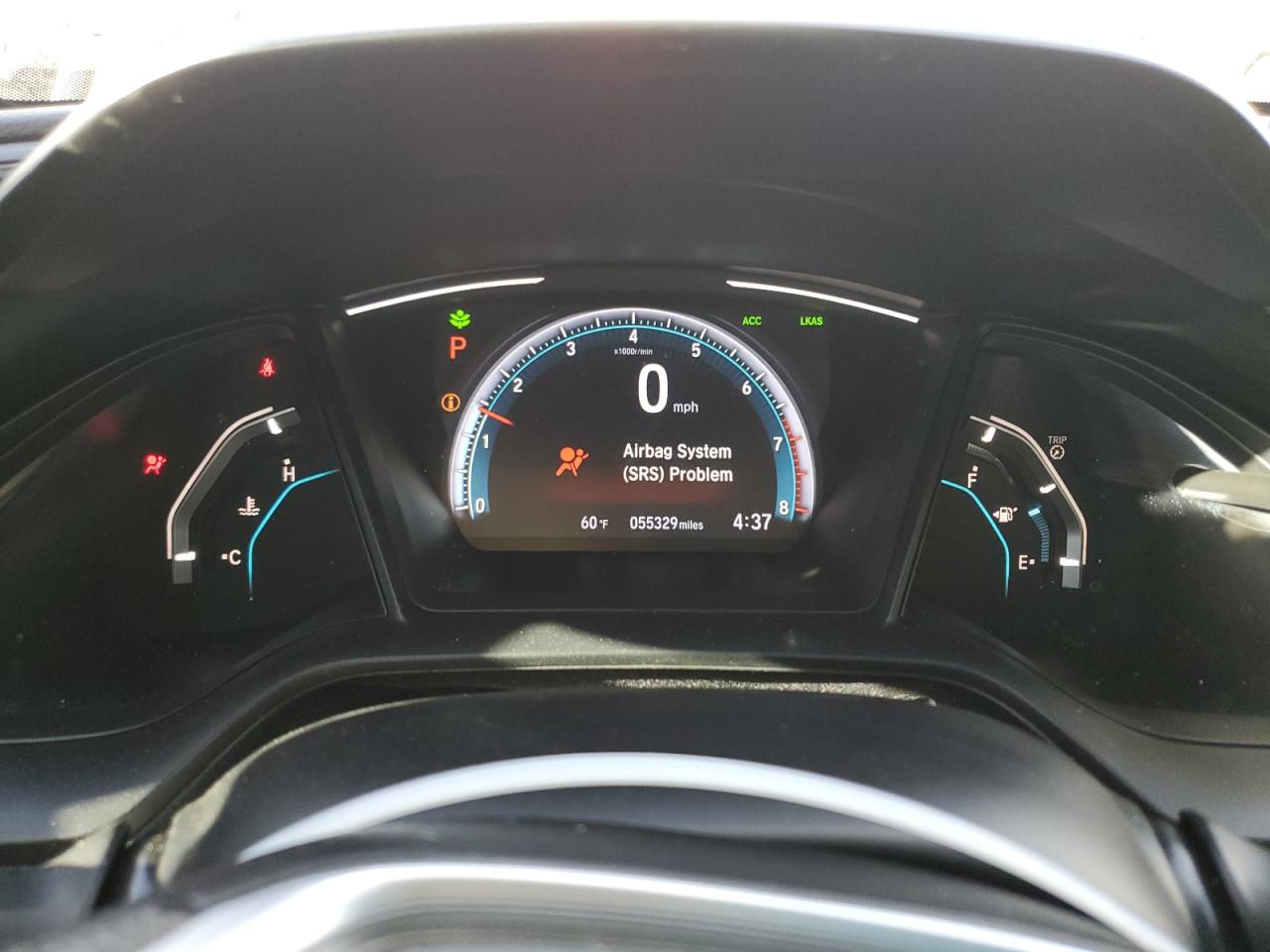 2019 Honda Civic VIN 2HGFC2F63KH568896 Copart auction photo, front end damage thumbnail 9