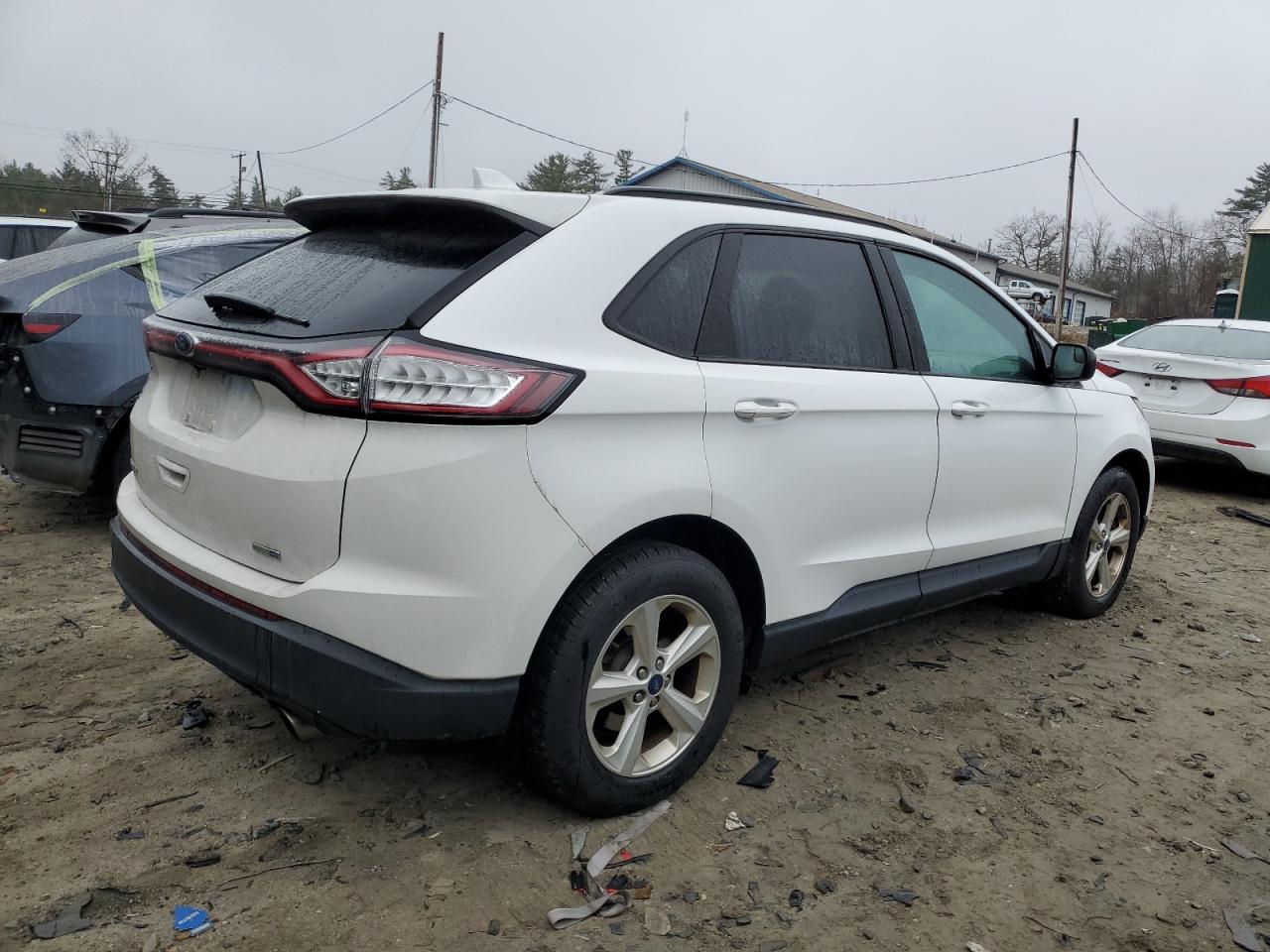 2016 Ford Edge VIN 2FMPK4G96GBC29498 Copart auction photo, normal wear / minor dent/scratches damage thumbnail 3
