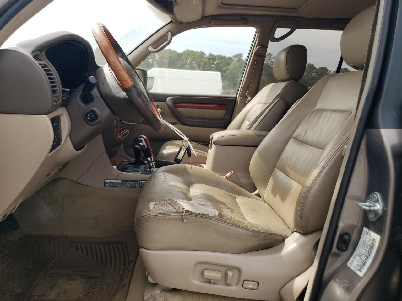 2000 Lexus LX VIN JT6HT00W6Y0109757 Copart auction photo, minor dent/scratches damage thumbnail 7