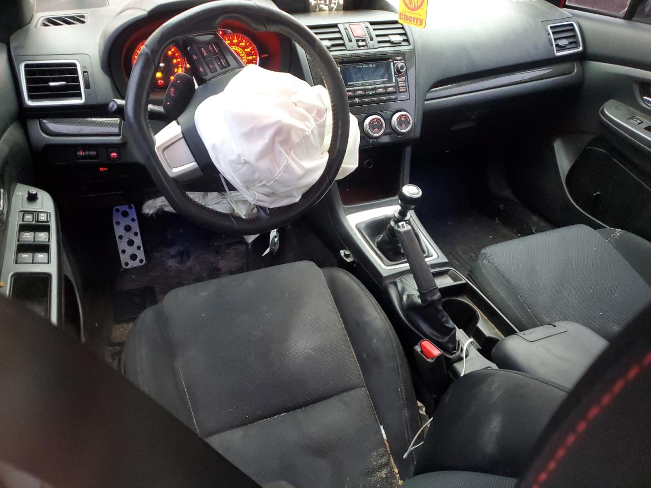 2015 Subaru WRX VIN JF1VA1D69F9805318 Copart auction photo, front end damage thumbnail 8