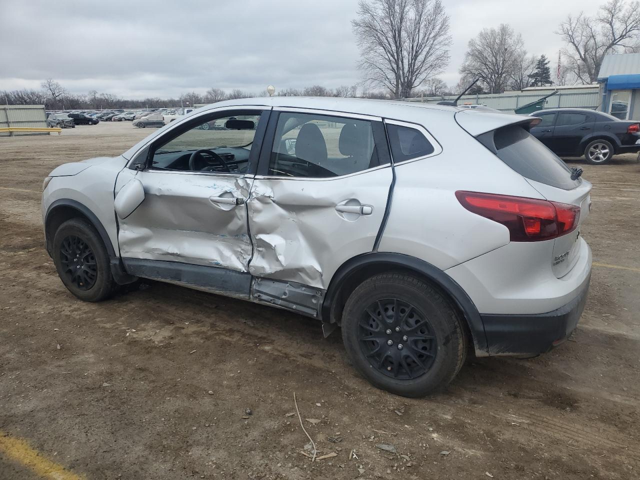 2018 Nissan Rogue VIN JN1BJ1CR0JW281434 Copart auction photo, side damage thumbnail 2