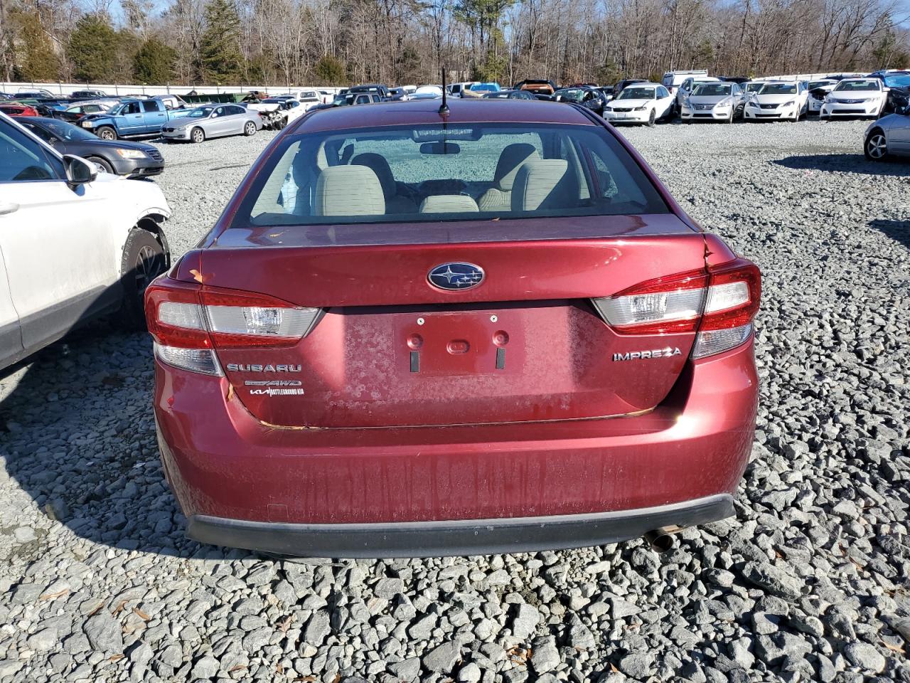 2018 Subaru Impreza VIN 4S3GKAA68J3605630 Copart auction photo, side damage thumbnail 6