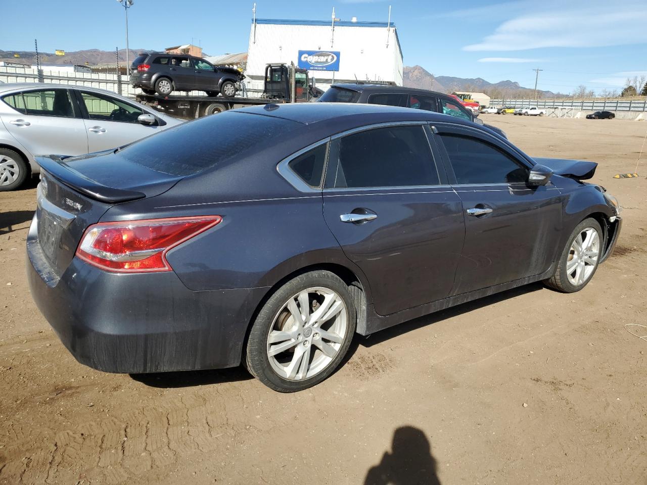 2013 Nissan Altima VIN 1N4BL3AP7DC106419 Copart auction photo, front end / rear end damage thumbnail 3