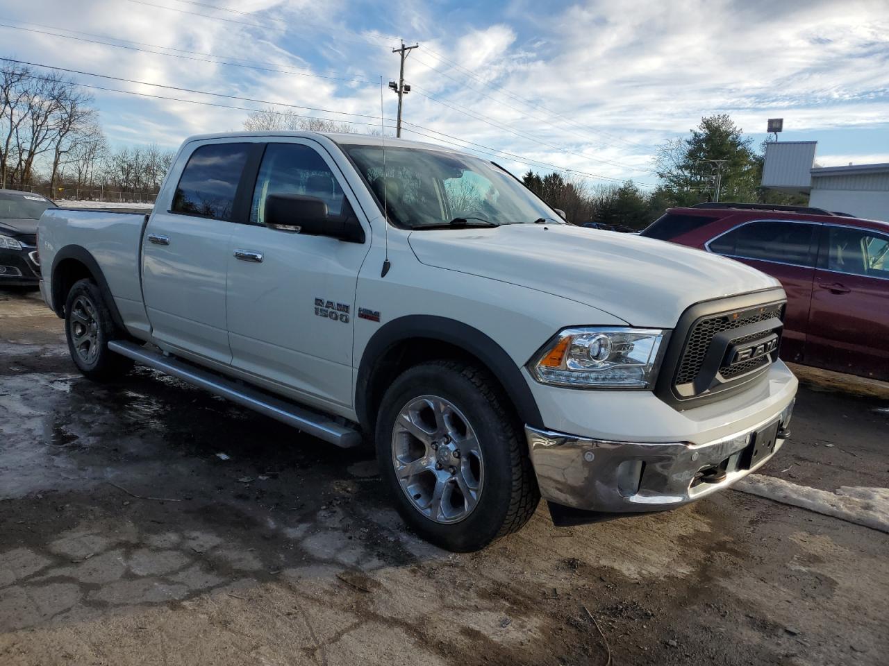 2018 RAM 1500 VIN 1C6RR7VT5JS152068 Copart auction photo, front end / undercarriage damage thumbnail 4