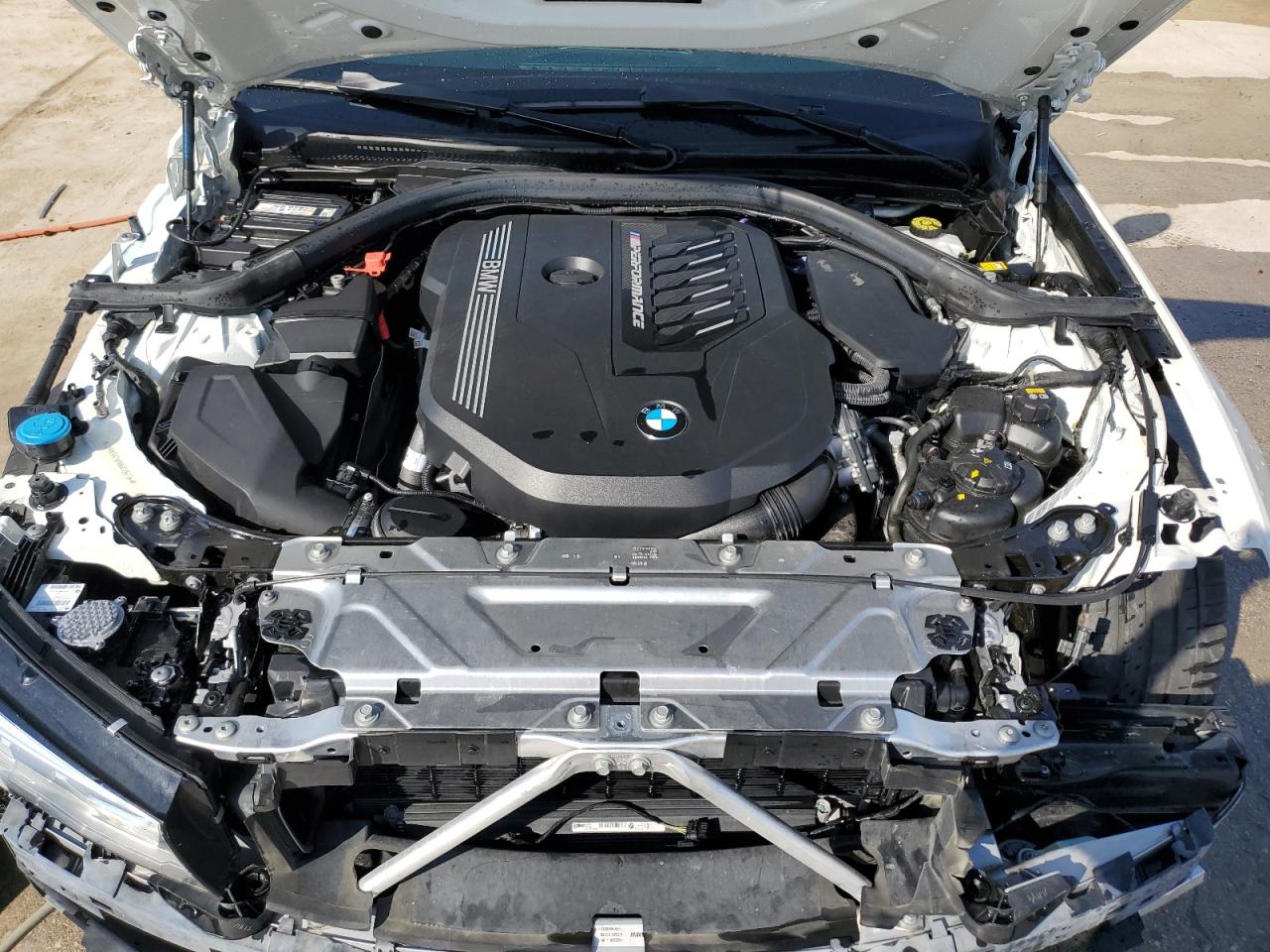 2022 BMW M3 VIN 3MW5U7J0XN8C26736 Copart auction photo, side / minor dent/scratches damage thumbnail 11