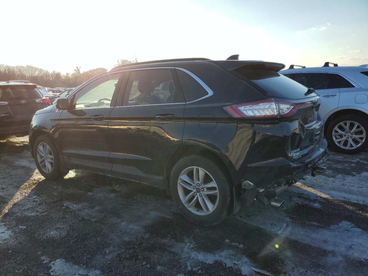 2017 Ford Edge VIN 2FMPK4J80HBC57458 Copart auction photo, rear end / minor dent/scratches damage thumbnail 2