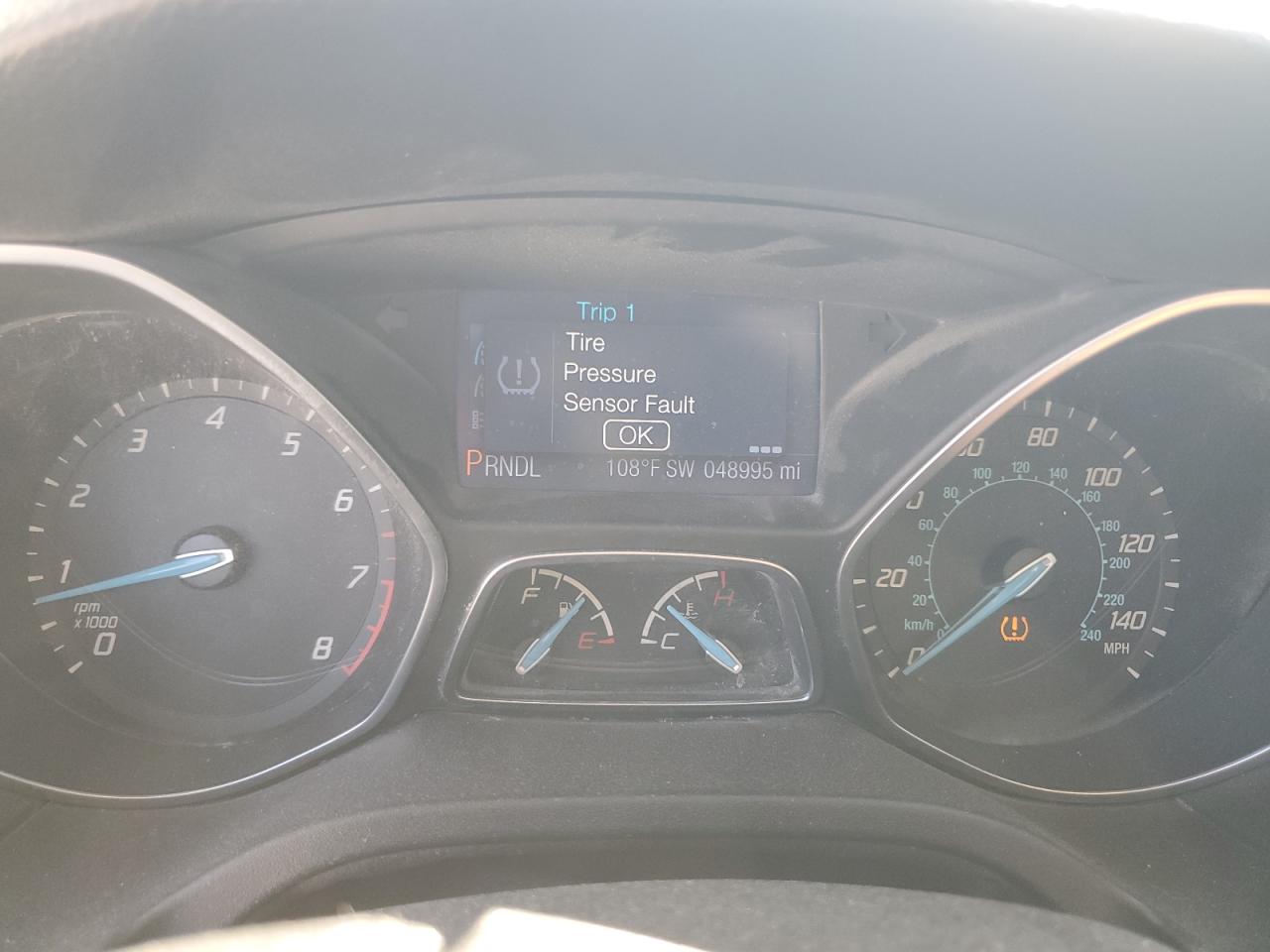 2014 Ford Focus VIN 1FADP3E23EL114921 Copart auction photo, front end damage thumbnail 9