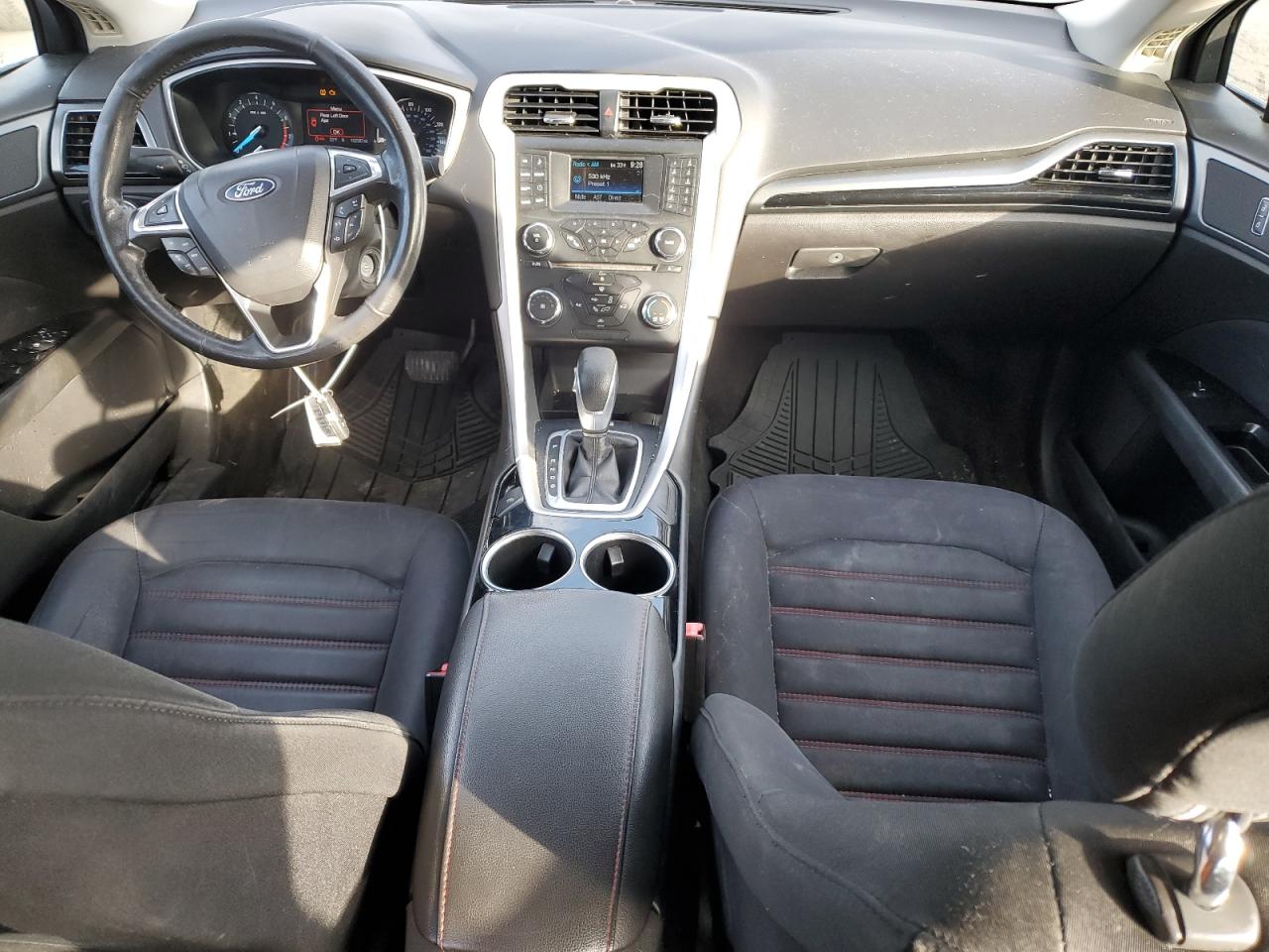 2013 Ford Fusion VIN 3FA6P0HR2DR316603 Copart auction photo, front end / side damage thumbnail 8