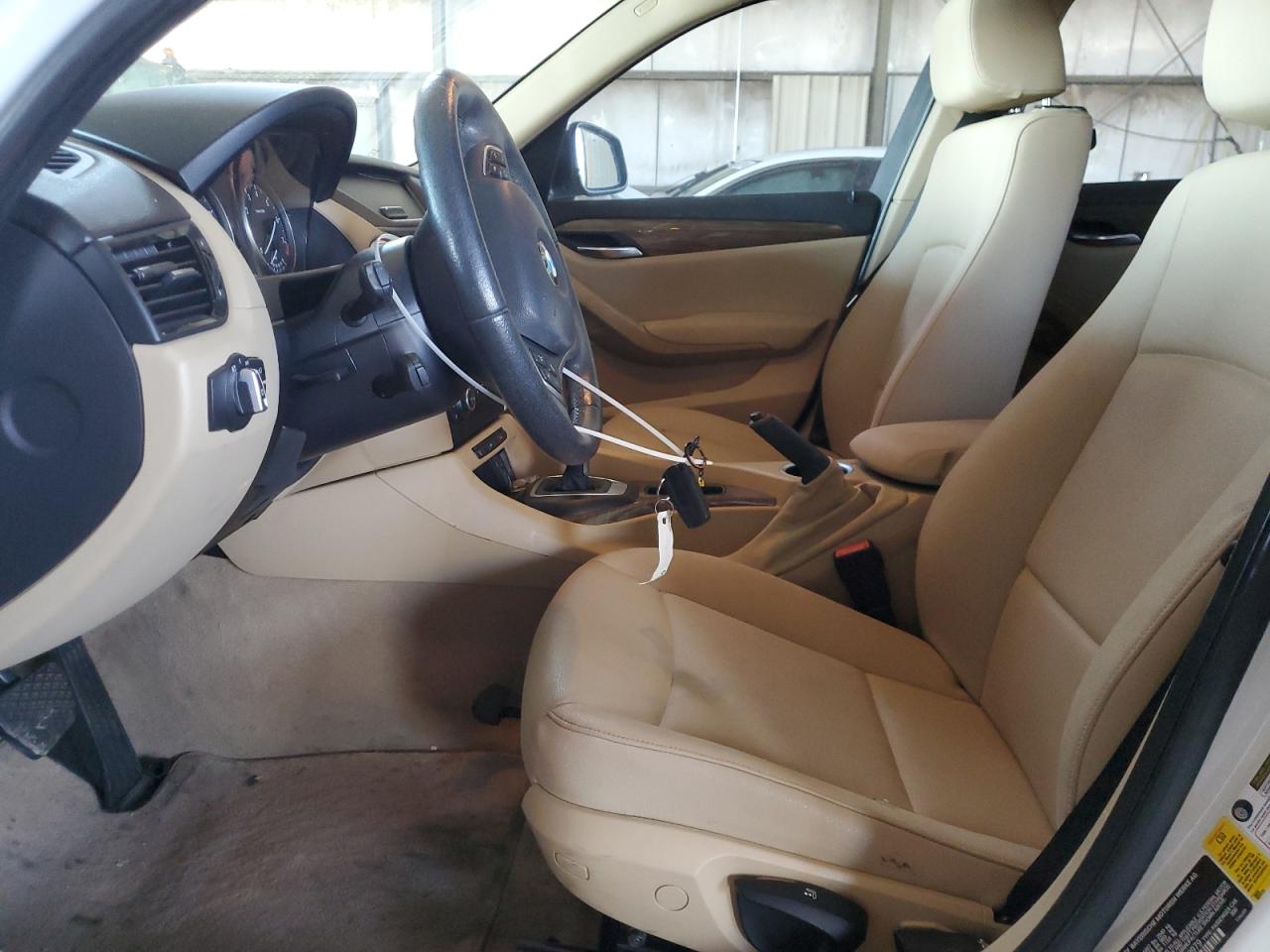 2014 BMW X1 VIN WBAVM1C54EVW50979 Copart auction photo, side / rear end damage thumbnail 7