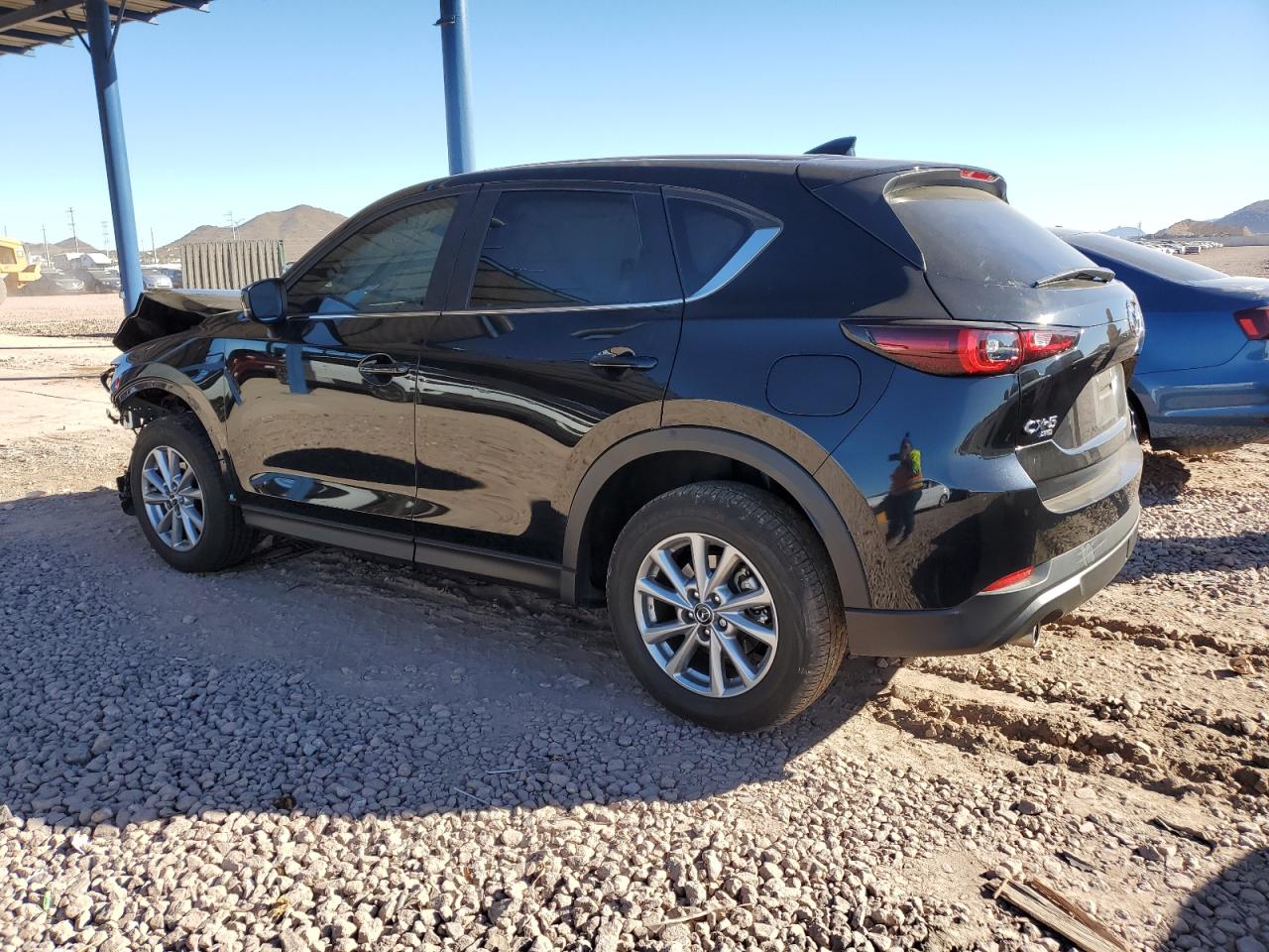 2023 Mazda CX-5 VIN JM3KFBBM4P0250135 Copart auction photo, front end / side damage thumbnail 2