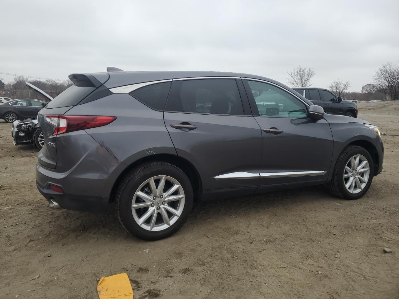 2020 Acura RDX VIN 5J8TC1H37LL022221 Copart auction photo, side / minor dent/scratches damage thumbnail 3
