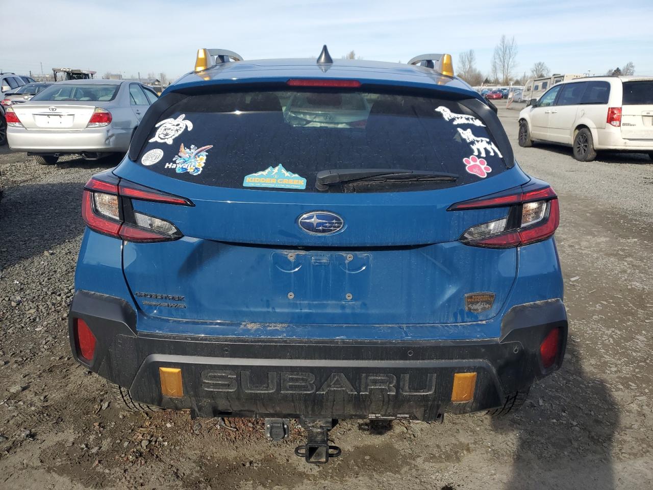 2024 Subaru XV VIN 4S4GUHU67R3789089 Copart auction photo, all over damage thumbnail 6