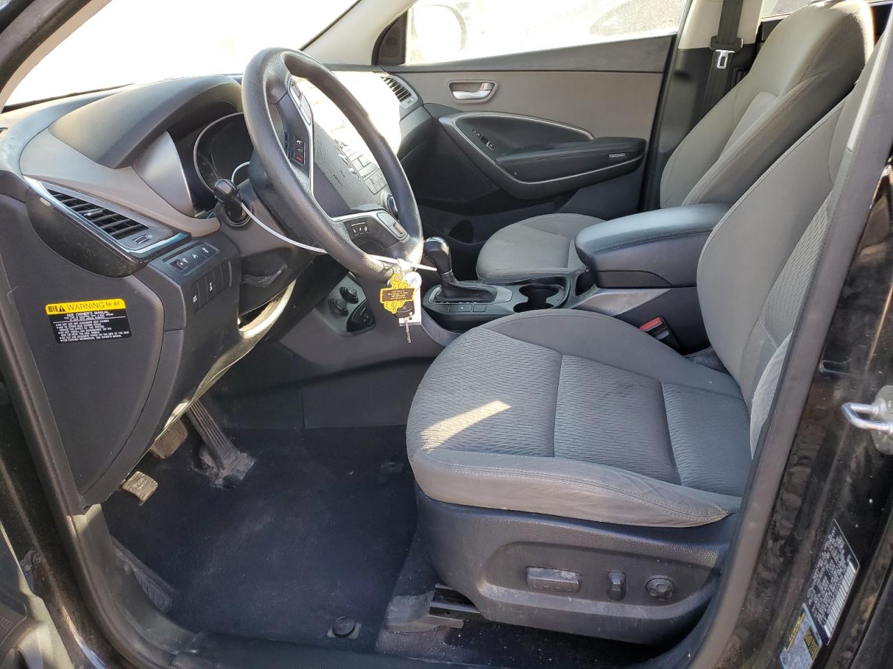 2016 Hyundai Santa Fe VIN KM8SMDHF1GU130199 Copart auction photo, mechanical damage thumbnail 7