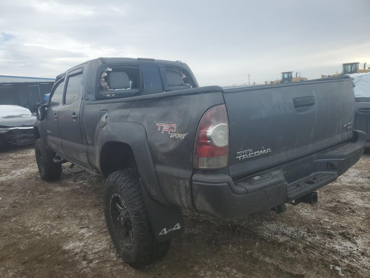 2012 Toyota Tacoma VIN 5TFMU4FN8CX005572 Copart auction photo, rollover damage thumbnail 2