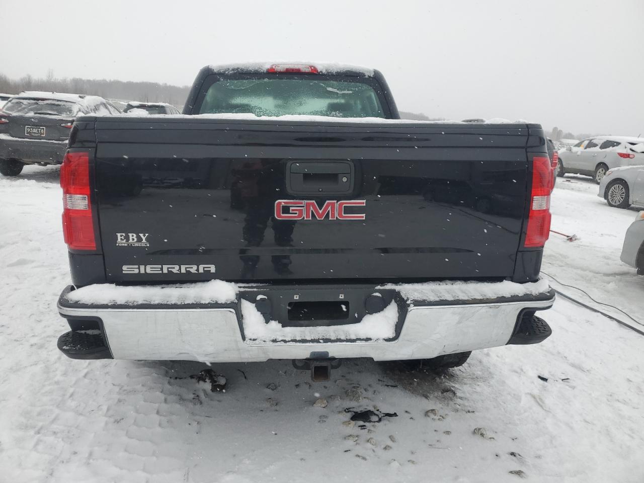 2018 GMC Sierra VIN 1GTV2LEC0JZ270816 Copart auction photo, front end damage thumbnail 6