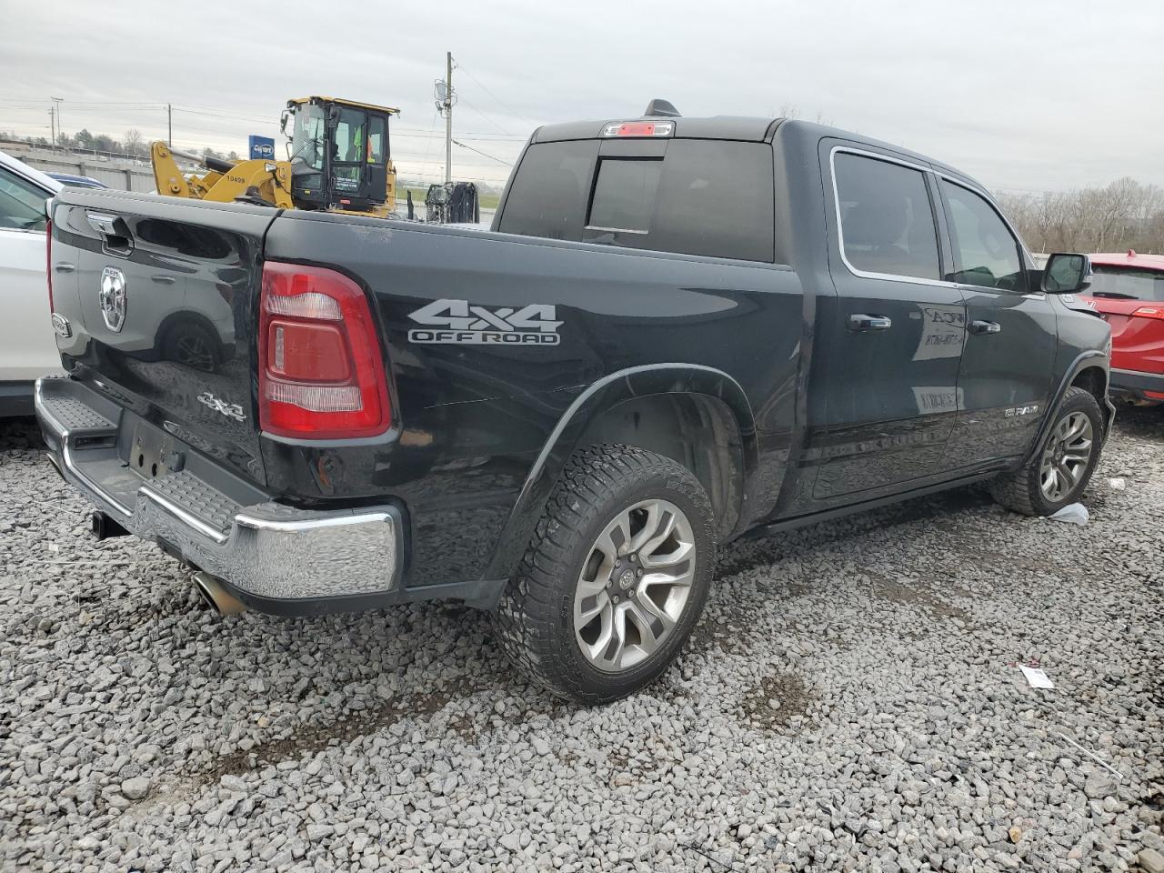 2019 RAM 1500 VIN 1C6SRFKT2KN669392 Copart auction photo, front end damage thumbnail 3
