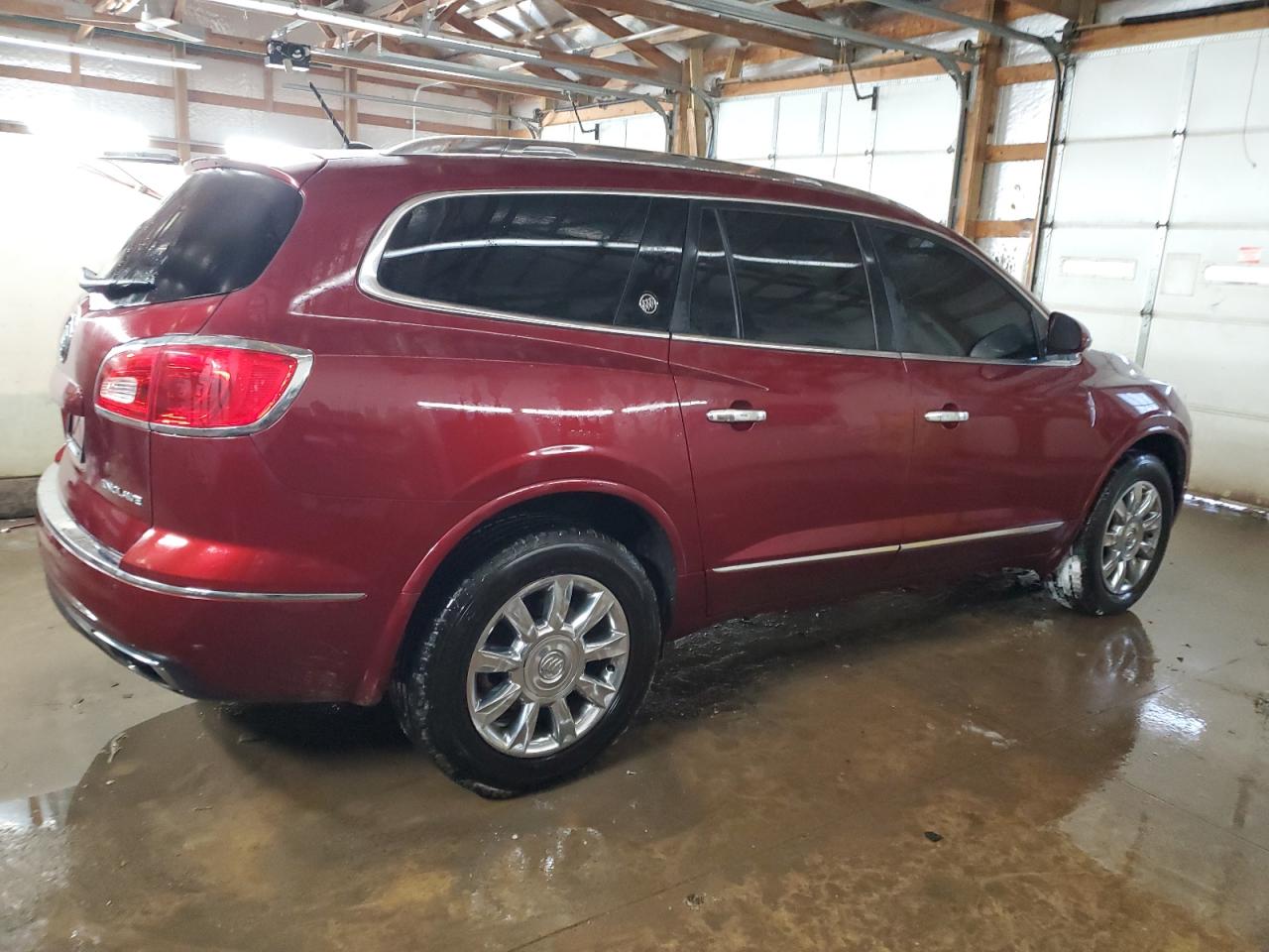 2015 Buick Enclave VIN 5GAKRBKD8FJ124337 Copart auction photo, side damage thumbnail 3