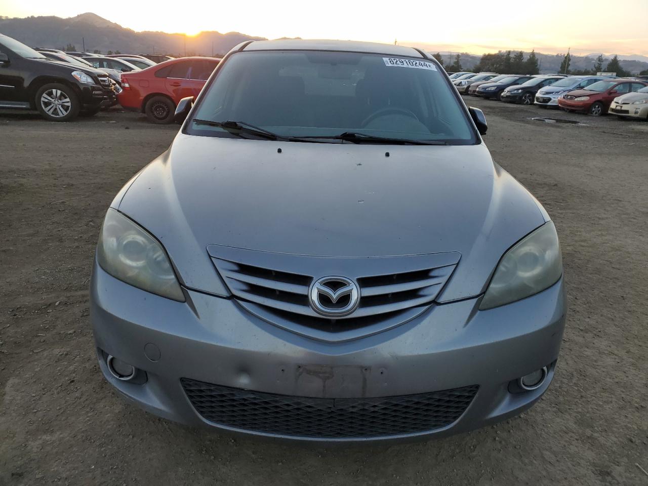 2006 Mazda 3 VIN JM1BK144861475484 Copart auction photo, rear end / mechanical damage thumbnail 5