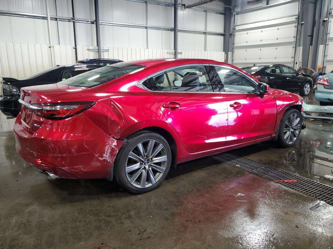 2020 Mazda 6 VIN JM1GL1VMXL1512872 Copart auction photo, front end / rear end damage thumbnail 3