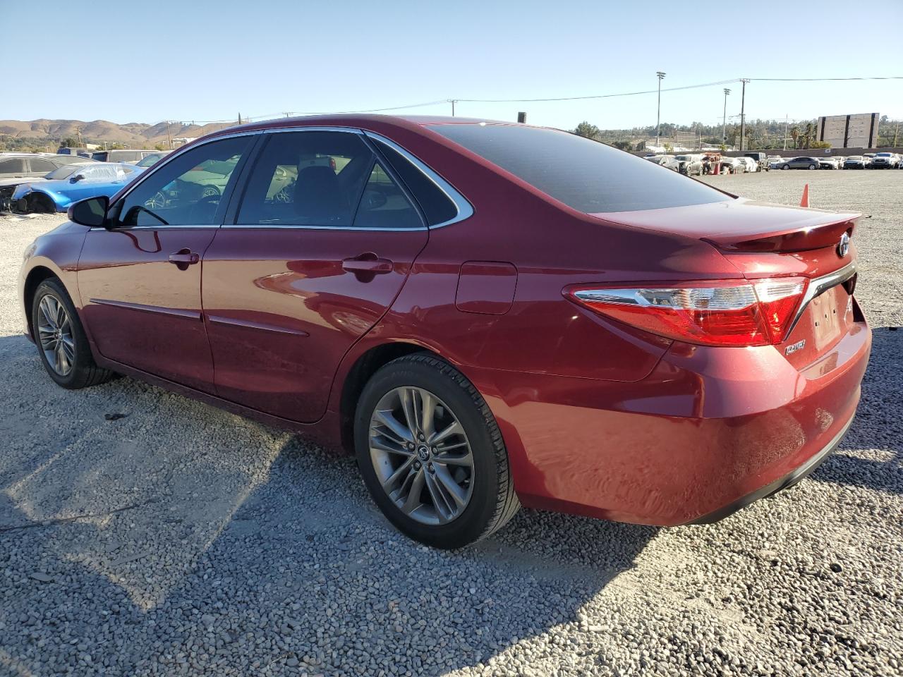 2015 Toyota Camry VIN 4T1BF1FK2FU874515 Copart auction photo, side / rear end damage thumbnail 2