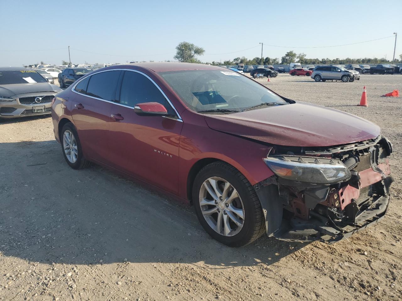 2018 Chevrolet Malibu VIN 1G1ZD5ST1JF123507 Copart auction photo, front end damage thumbnail 4