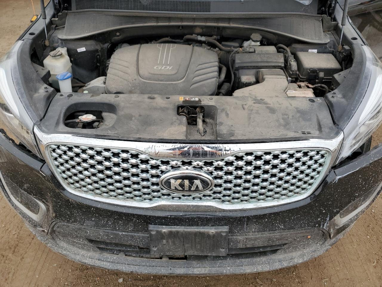 2017 KIA Sorento VIN 5XYPGDA53HG209816 Copart auction photo, front end / side damage thumbnail 12