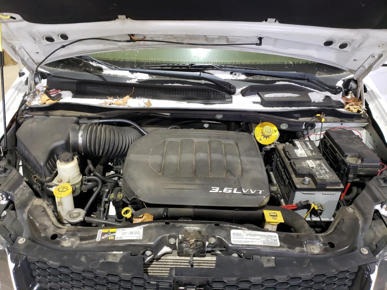 2015 Dodge Caravan VIN 2C4RDGBG1FR686854 Copart auction photo, burn - interior damage thumbnail 13