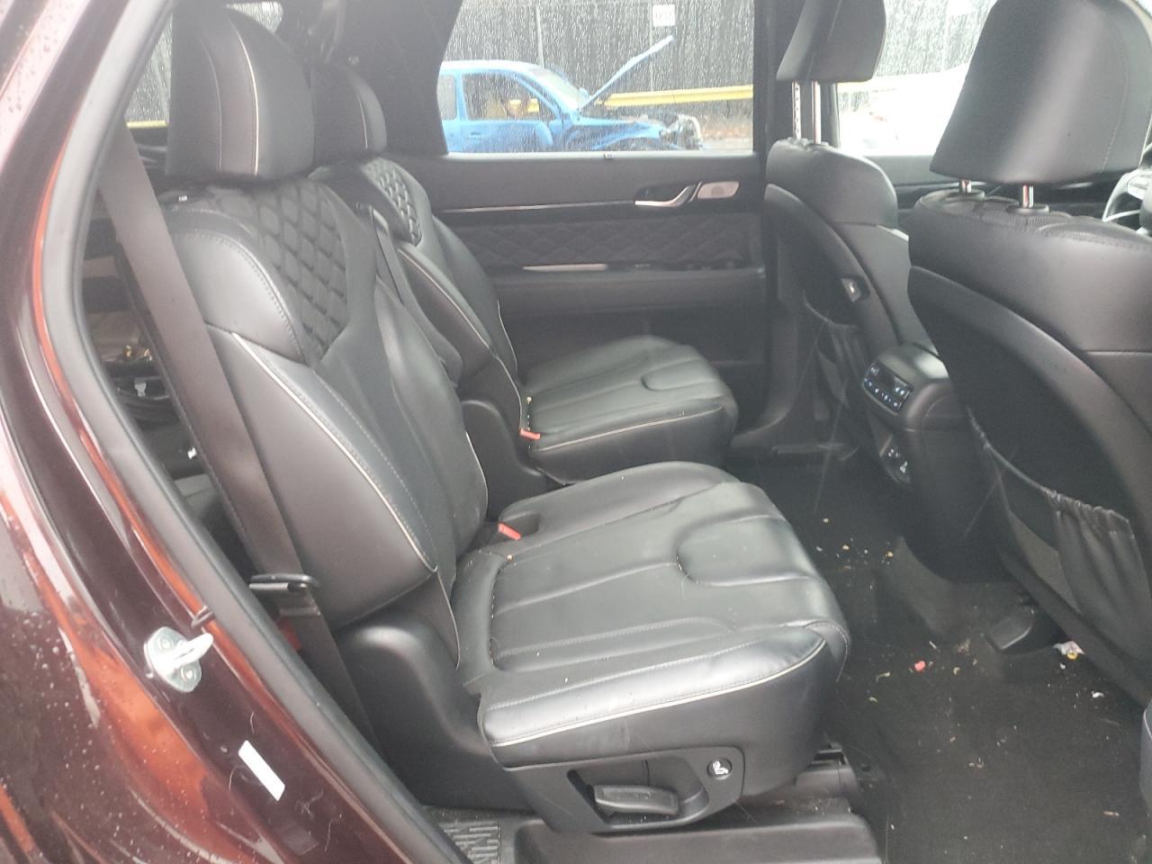 2021 Hyundai Palisade VIN KM8R7DHE4MU305618 Copart auction photo, rear end damage thumbnail 11