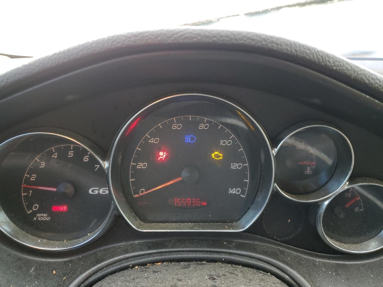 2008 Pontiac G6 VIN 1G2ZG57N484223264 Copart auction photo, front end / undercarriage damage thumbnail 9