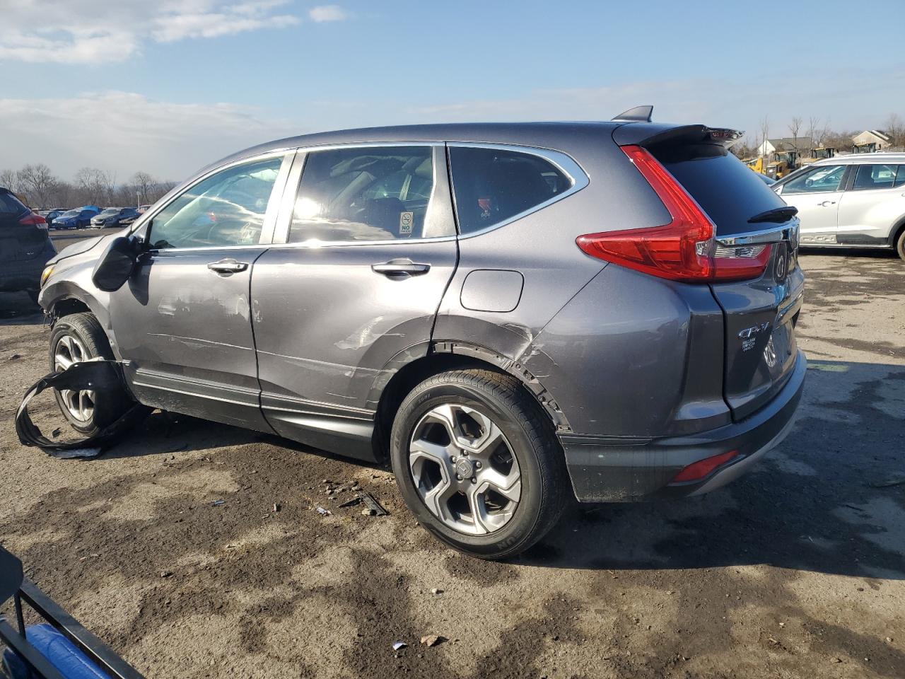 2019 Honda CR-V VIN JHLRW2H58KX010838 Copart auction photo, front end / side damage thumbnail 2