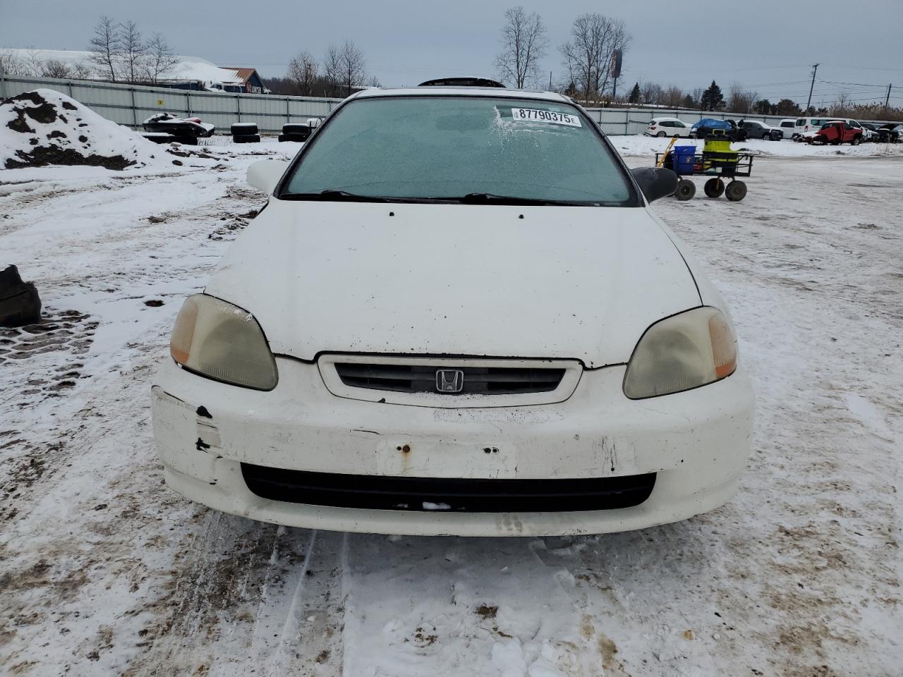 1998 Honda Civic VIN 1HGEJ8240WL117698 Copart auction photo, front end damage thumbnail 5