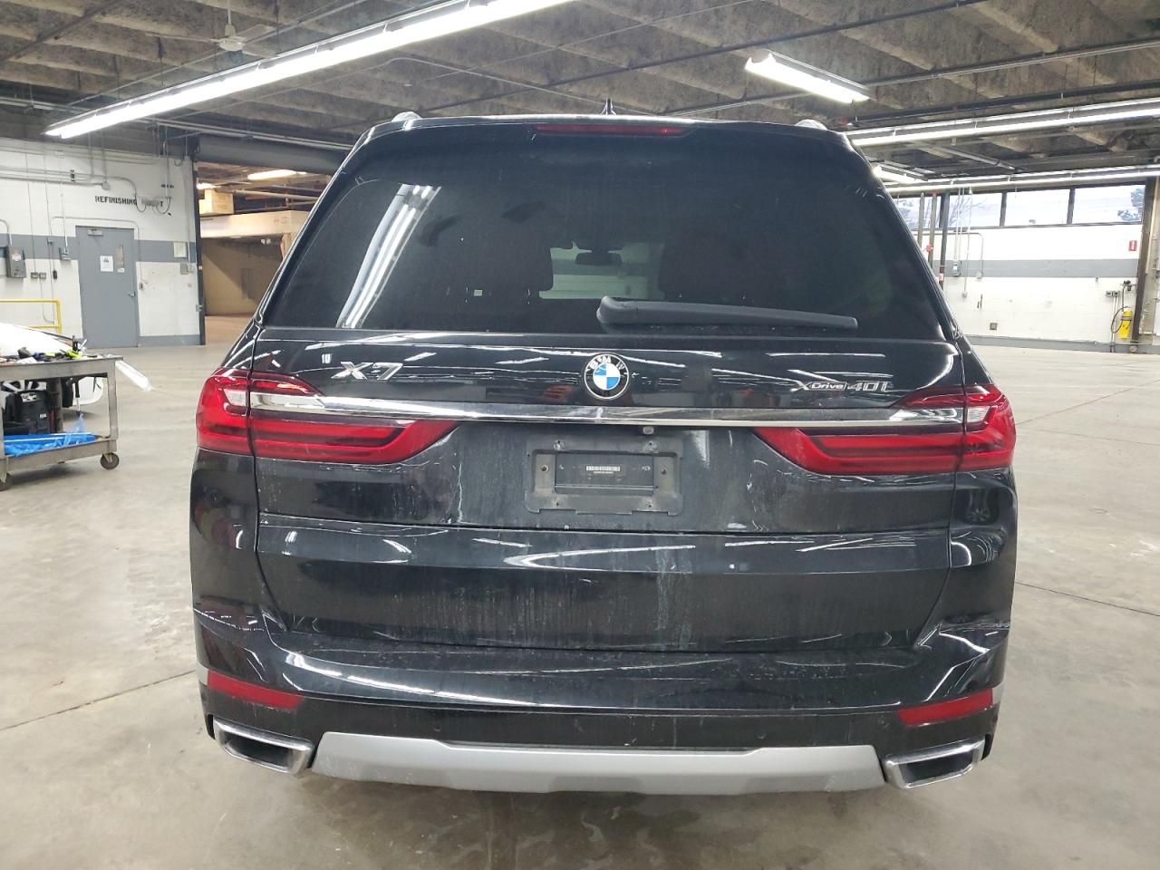2020 BMW X7 VIN 5UXCW2C08L9B99836 Copart auction photo, front end / side damage thumbnail 6