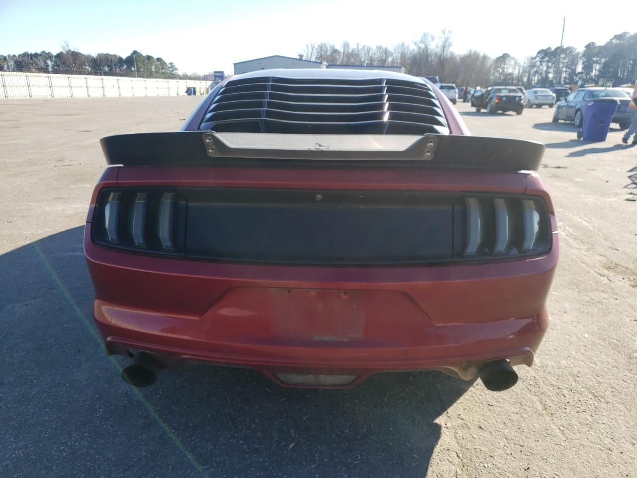 2017 Ford Mustang VIN 1FA6P8TH3H5221134 Copart auction photo, front end / undercarriage damage thumbnail 6