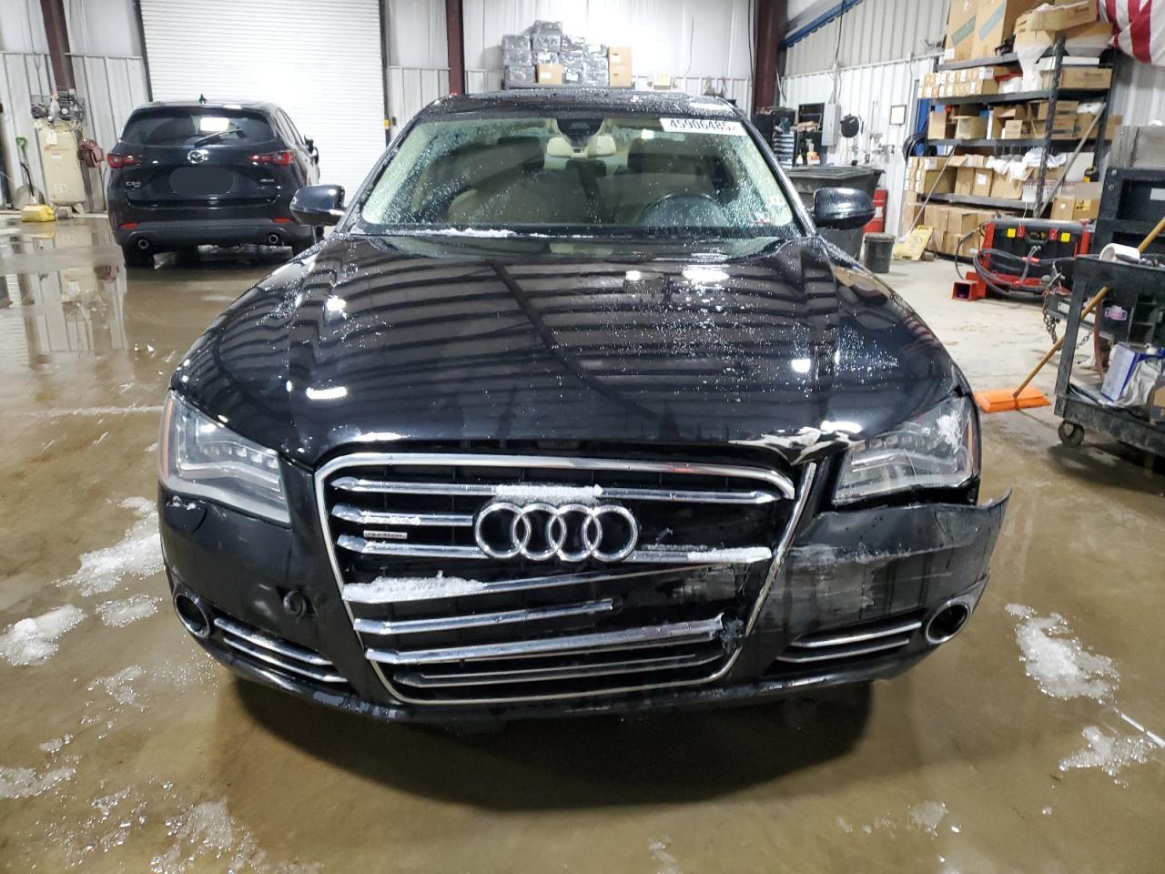 2014 Audi A8 VIN WAUR2AFD2EN002700 Copart auction photo, rear end damage thumbnail 5