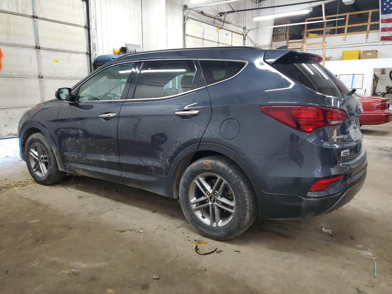 2018 Hyundai Santa Fe VIN 5XYZUDLB6JG512986 Copart auction photo, hail damage thumbnail 2