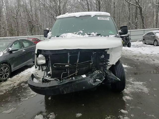 2014 Chevrolet Express VIN 1GCWGFCAXE1145819 Copart auction photo, front end / side damage thumbnail 12