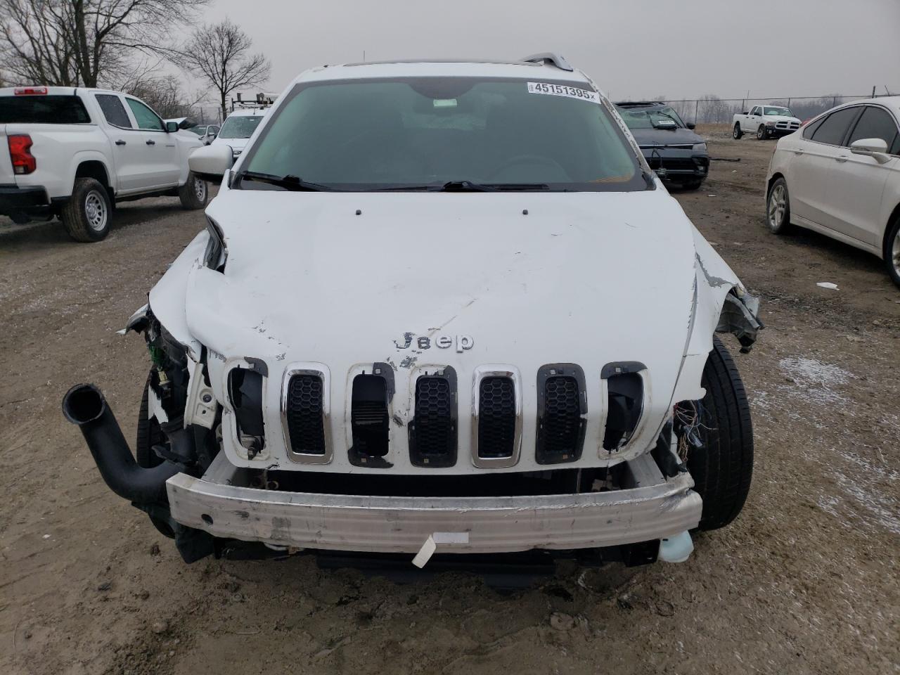 2015 Jeep Grand Cherokee VIN 1C4PJMDS1FW512340 Copart auction photo, side / all over damage thumbnail 5