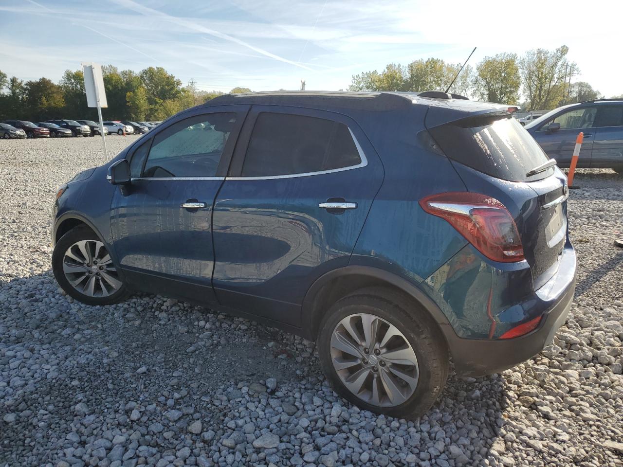 2019 Buick Encore VIN KL4CJASB0KB750529 Copart auction photo, front end / side damage thumbnail 2