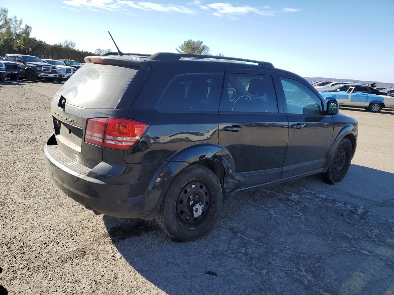 2016 Dodge Journey VIN 3C4PDCAB9GT246742 Copart auction photo, side / rear end damage thumbnail 3