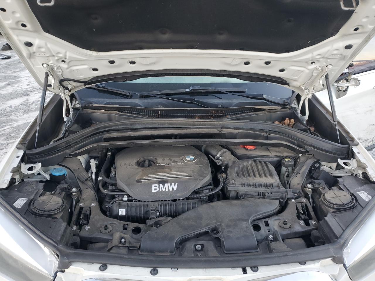 2018 BMW X1 VIN WBXHU7C32J5H44666 Copart auction photo, all over damage thumbnail 13