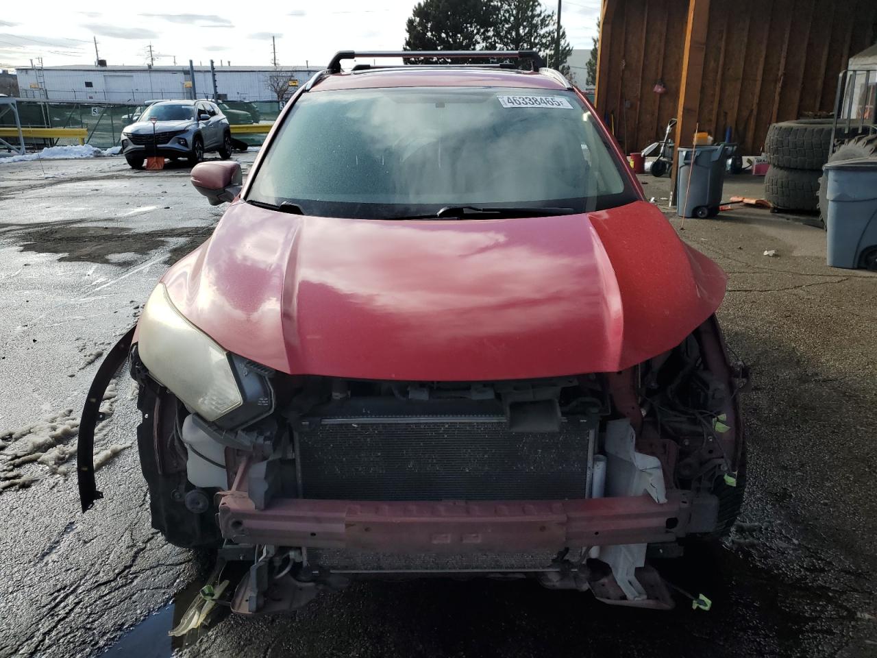 2017 Honda HR-V VIN 3CZRU5H51HM717602 Copart auction photo, side / front end damage thumbnail 5