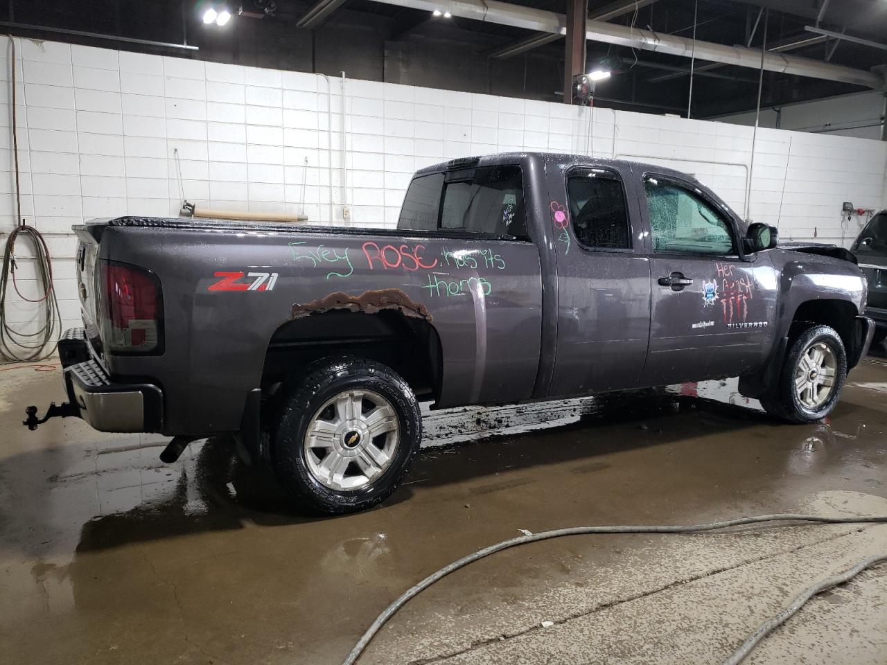 2010 Chevrolet Silverado VIN 1GCSKSE39AZ120572 Copart auction photo, front end damage thumbnail 3