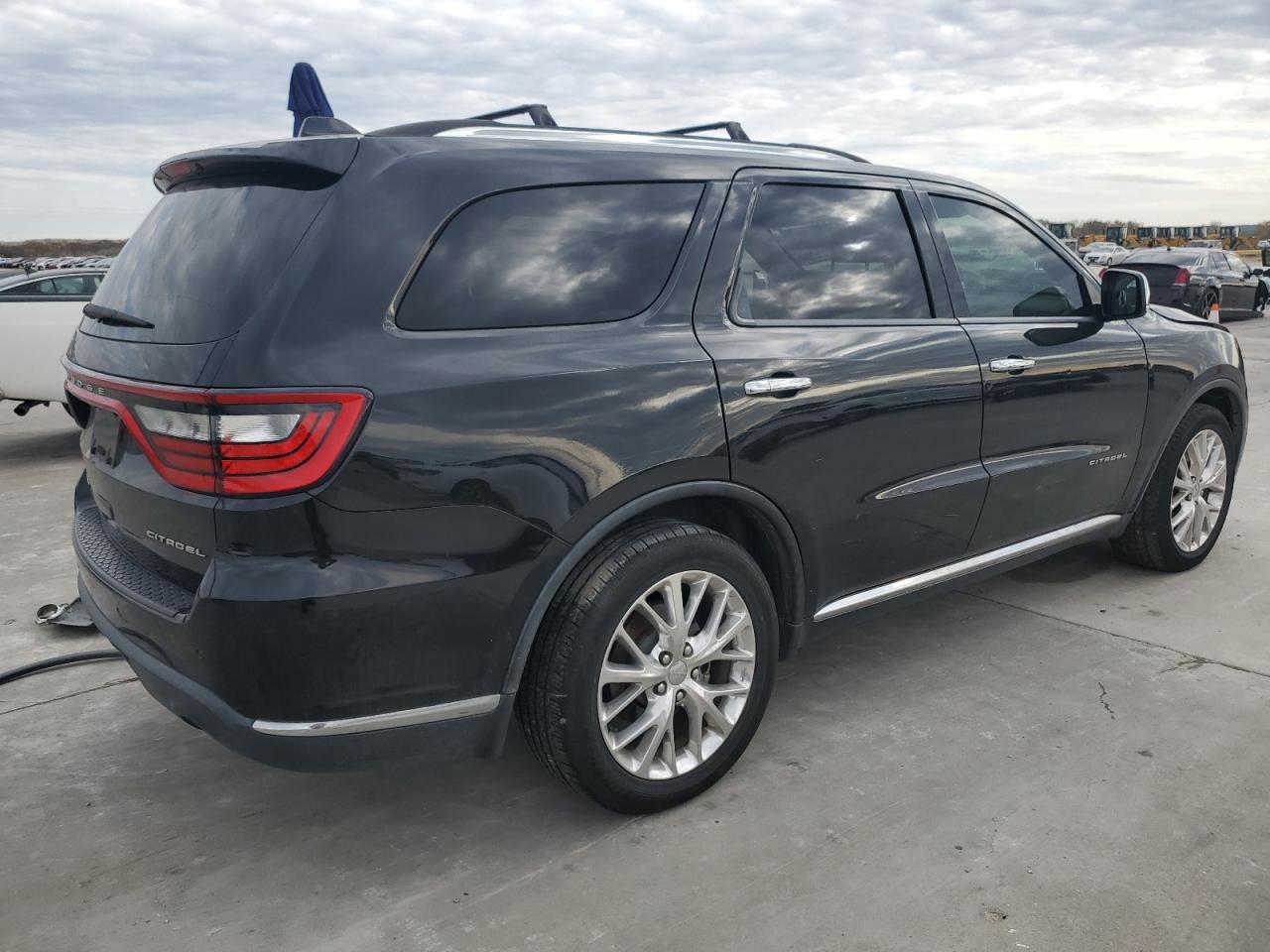 2015 Dodge Durango VIN 1C4RDHEG5FC784456 Copart auction photo, front end / minor dent/scratches damage thumbnail 3