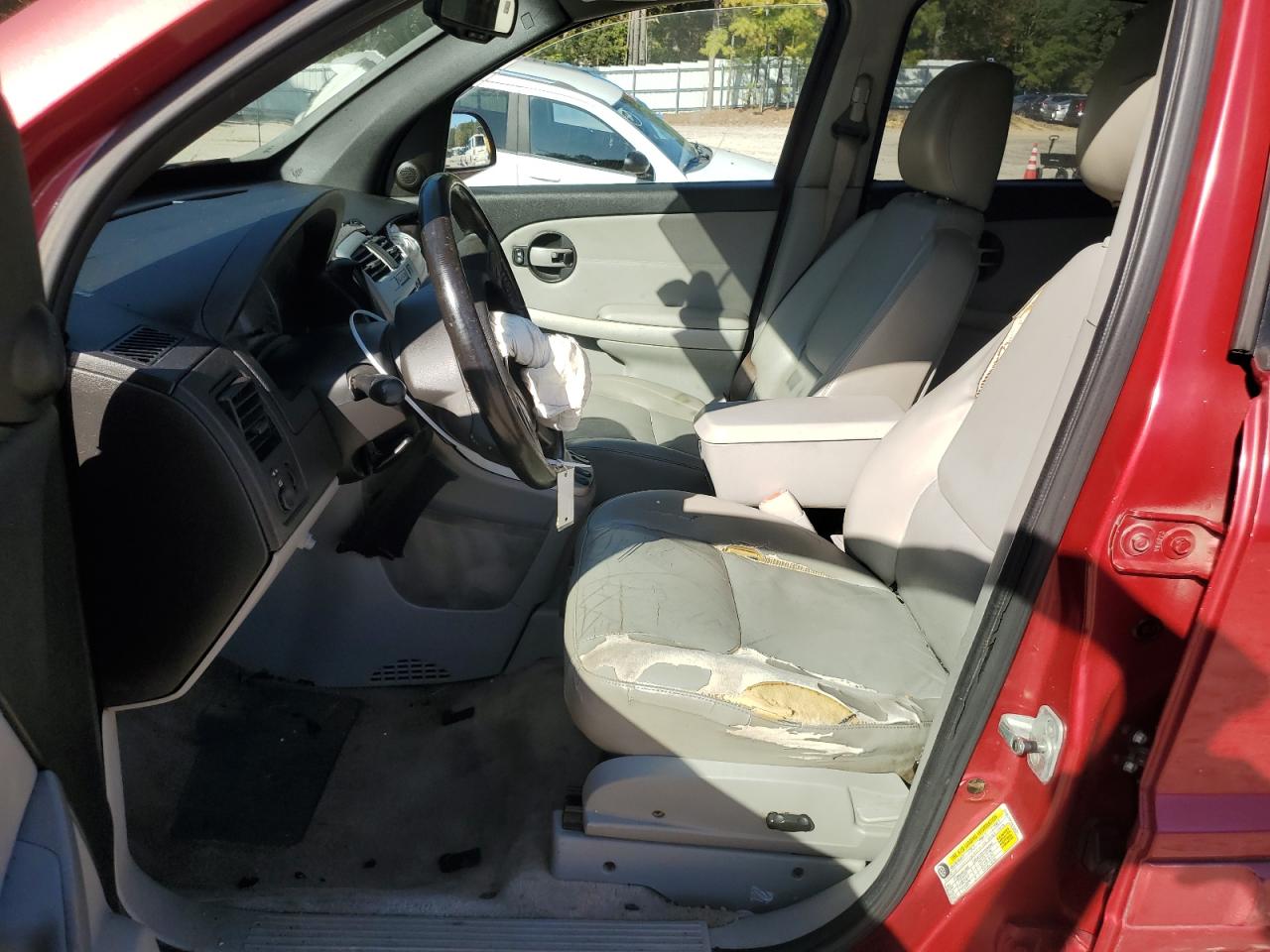 2006 Chevrolet Equinox VIN 2CNDL73F766159871 Copart auction photo, front end / side damage thumbnail 7