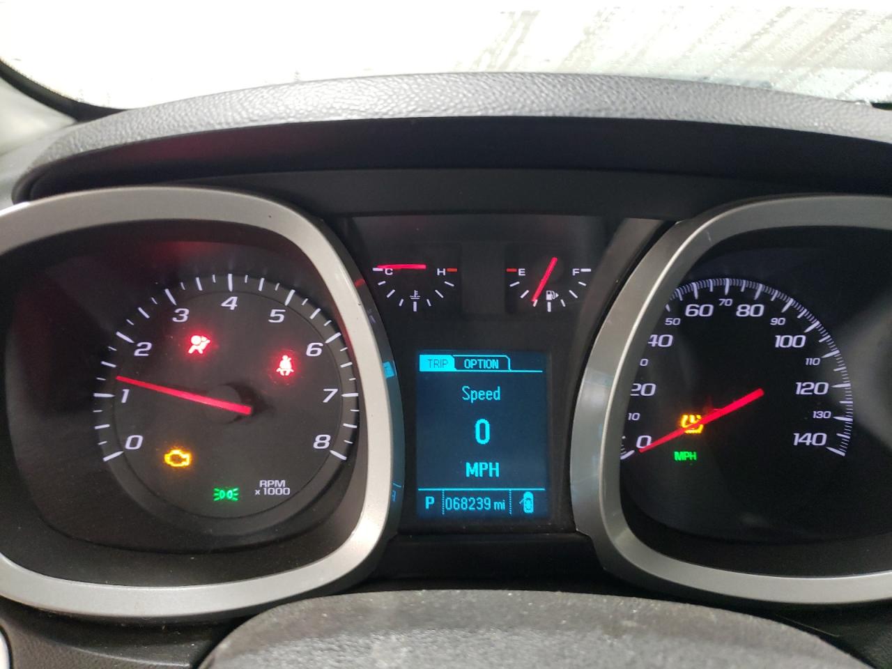 2017 Chevrolet Equinox VIN 2GNALBEK8H1572698 Copart auction photo, front end / side damage thumbnail 9