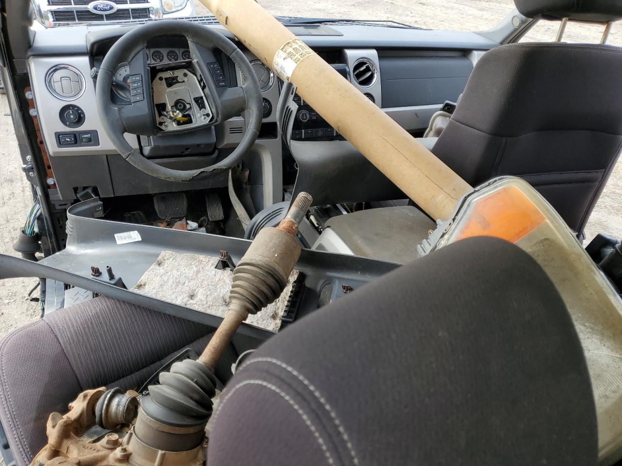 2010 Ford F-150 VIN 1FTFW1EV0AKA26543 Copart auction photo, stripped damage thumbnail 8