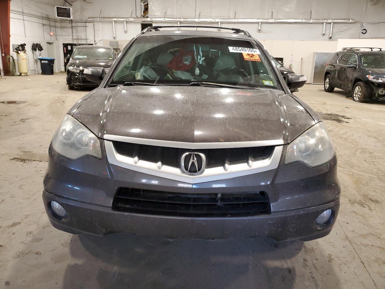 2009 Acura RDX VIN 5J8TB18549A005000 Copart auction photo, biohazard/chemical / all over damage thumbnail 5