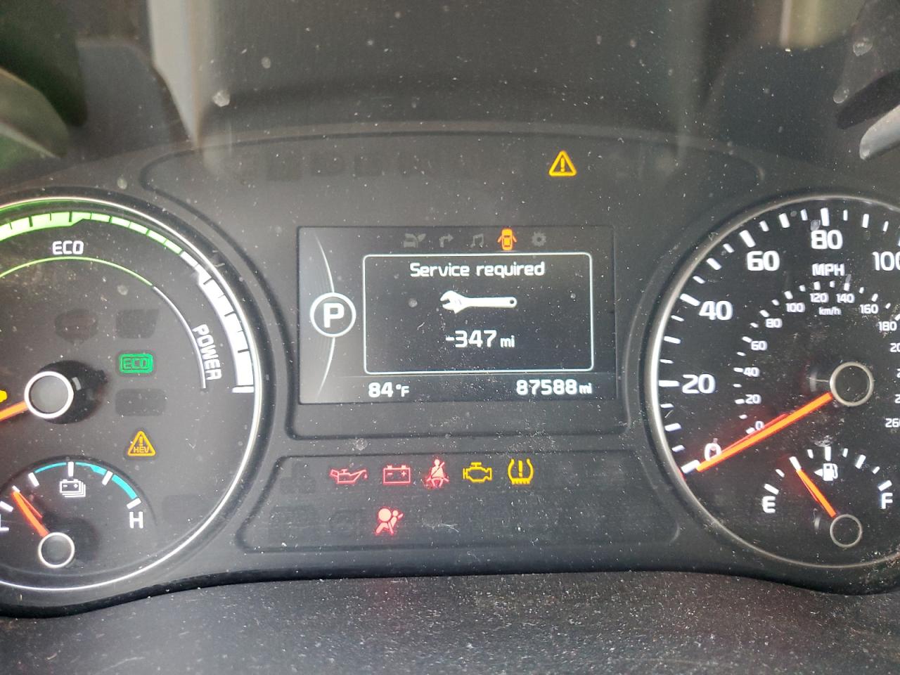 2017 KIA Optima VIN KNAGV4LD6H5007410 Copart auction photo, side / front end damage thumbnail 9